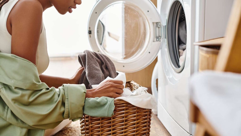 Le panier à linge