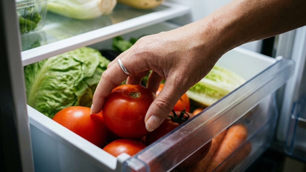 Les tomates perdent de leur intérêt au réfrigérateur