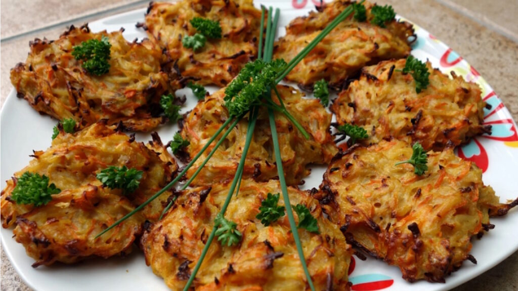 Préparer des galettes de légumes