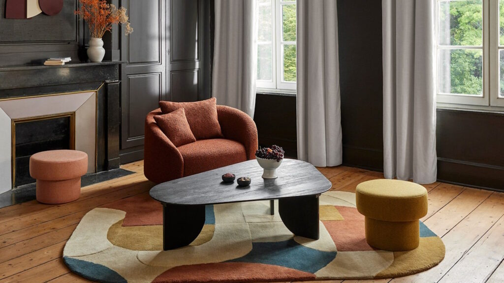 Un beau tapis pour structurer l'espace