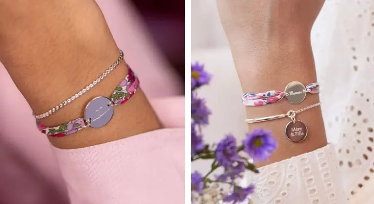 bracelet personnalisé couleurs