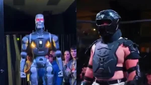 Un humain affronte un robot humanoïde sur un ring : Terminator en vrai !