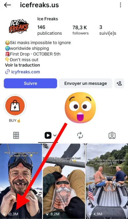 Une vidéo du compte icefreaks.us dépasse les 10 millions de vues sur Instagram !