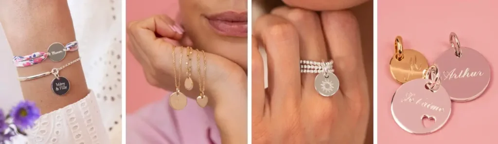 personnalisation de bijoux