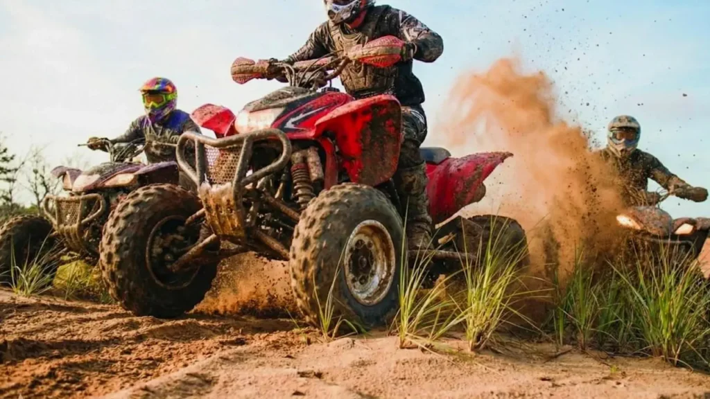 quad tout-terrain sportif