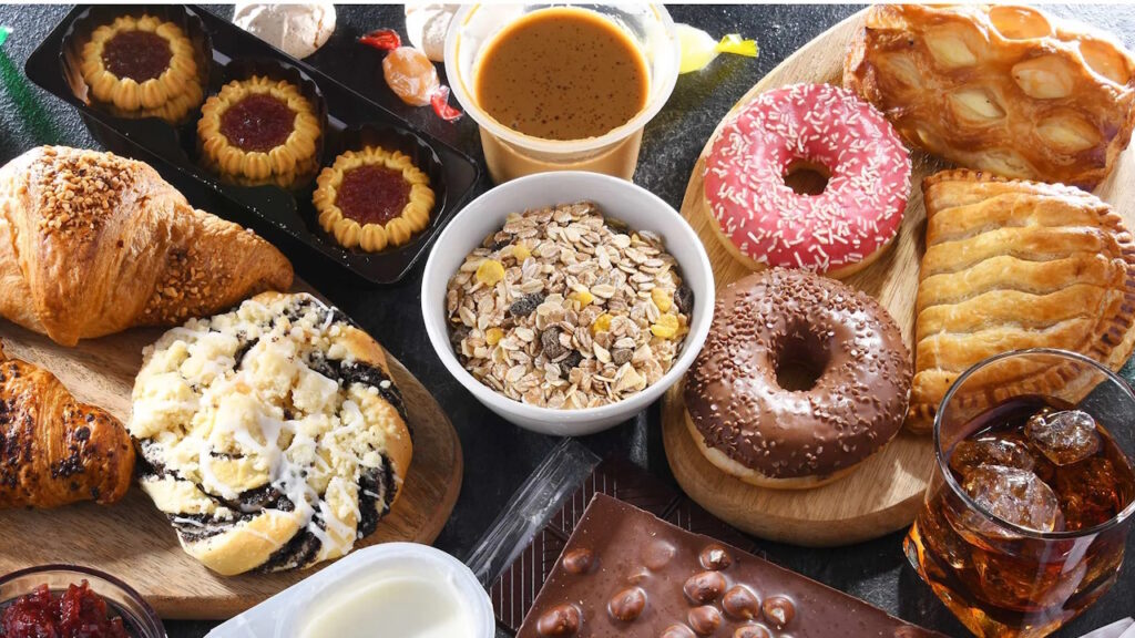 repas trop riches en glucides raffinés