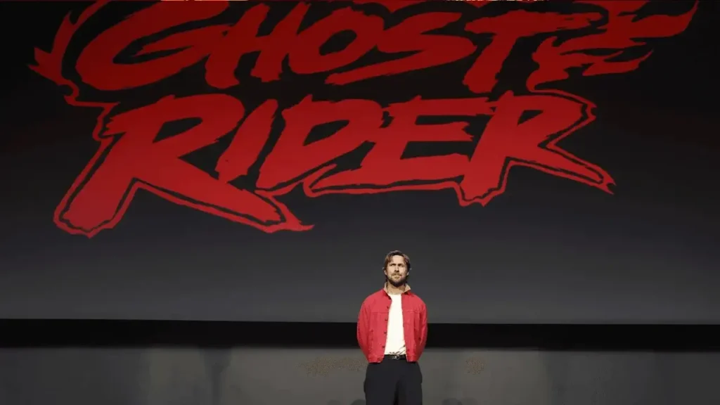 Ryan Gosling dans le rôle de Ghost Rider