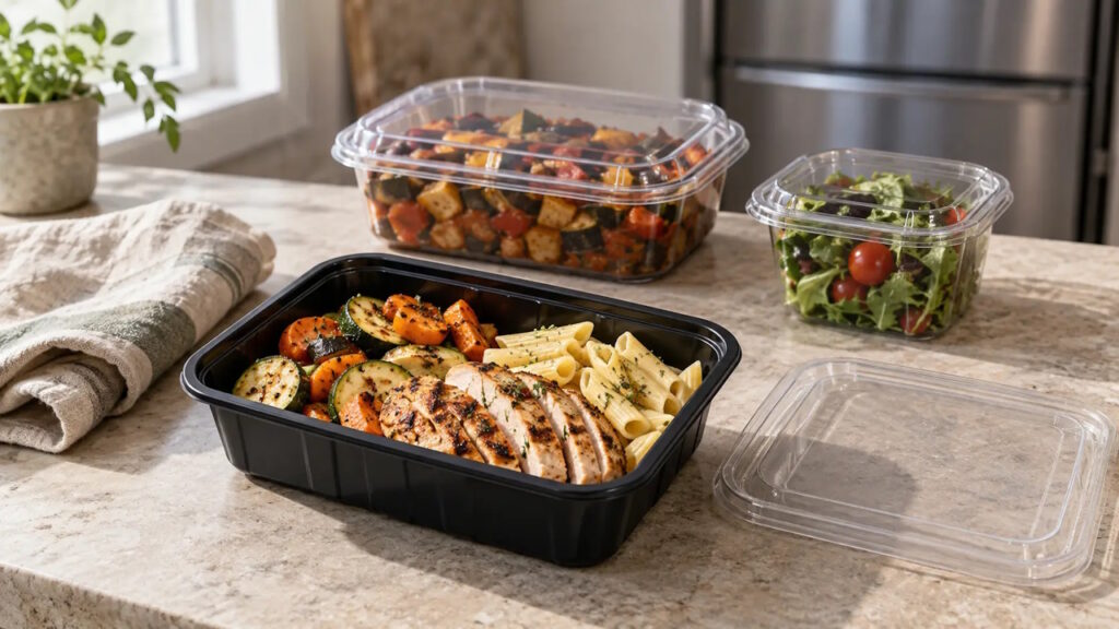 Les restes de repas conservés dans leur casserole