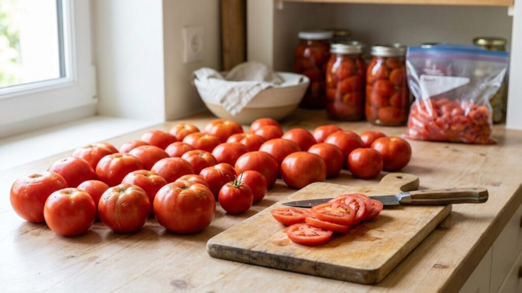 Les tomates fripées donnent de délicieuses sauces