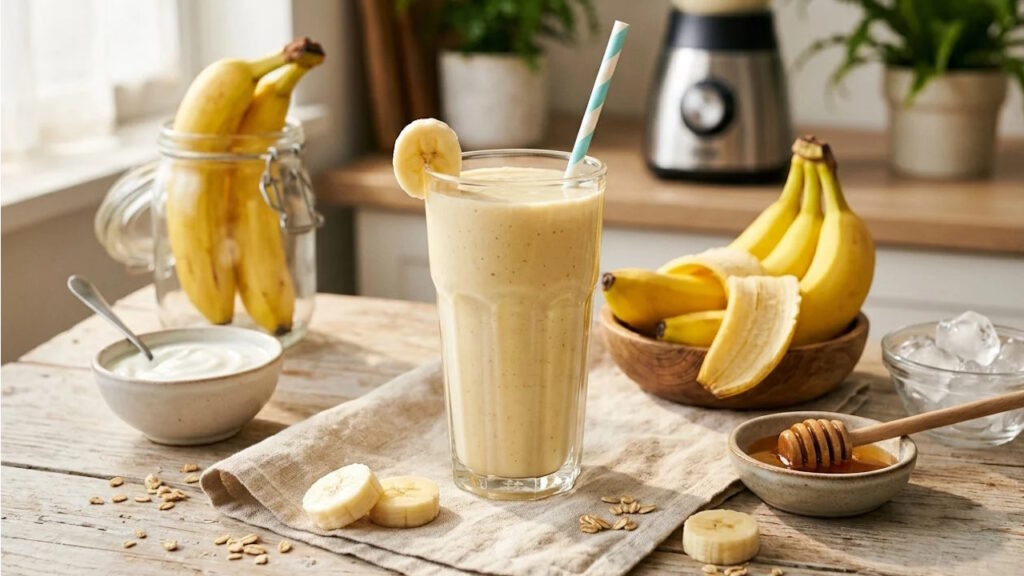 Mixez un smoothie nourrissant