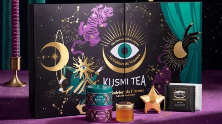 Un Noël sous le signe du thé avec le calendrier de l’Avent Kusmi Tea calendrier de l'Avent Kusmi Tea