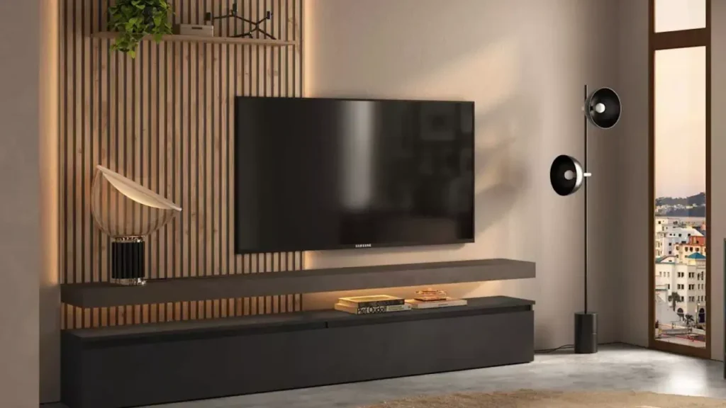 meuble tv suspendu de salon