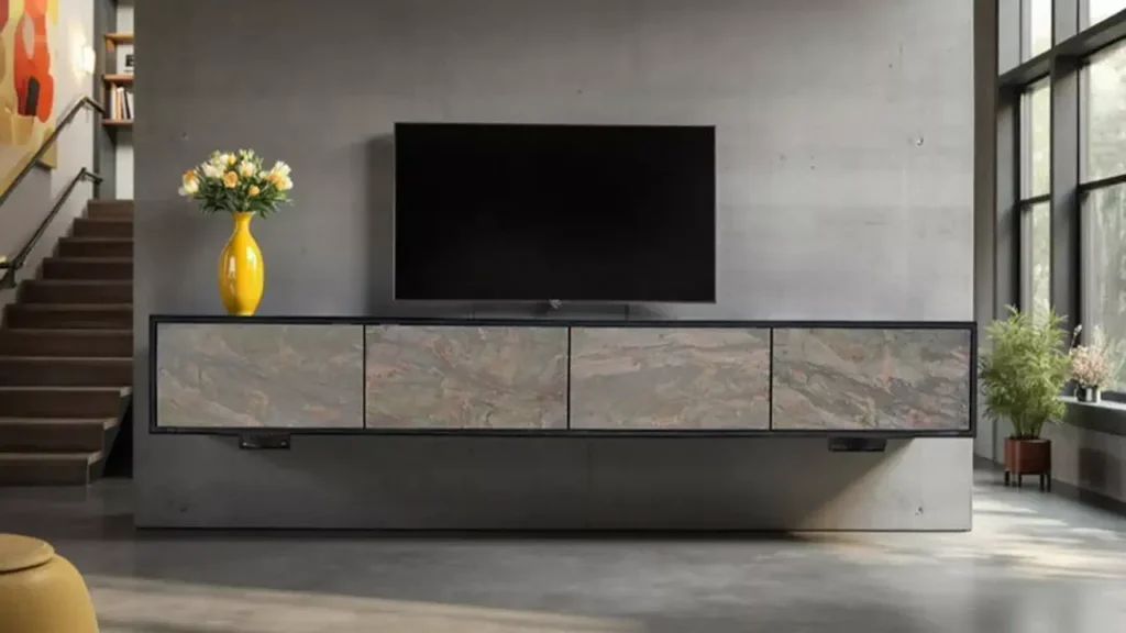 meuble tv suspendu simple