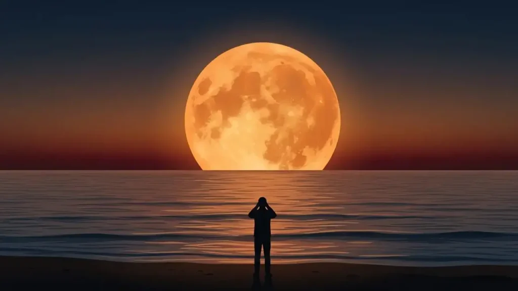 Pourquoi la Lune paraît plus grosse à l'horizon : l'illusion lunaire