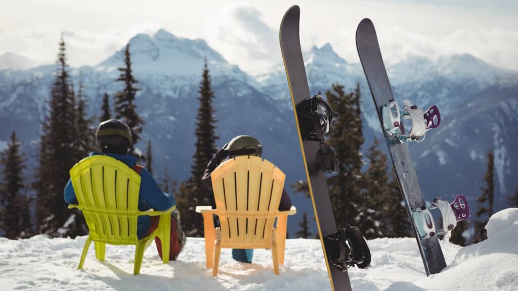 snowboard montagne neige