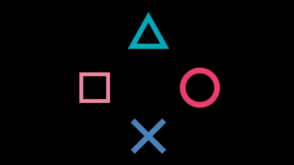 symboles d'une manette playstation