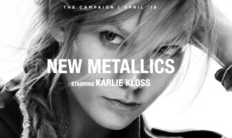 Karlie Kloss dans la pub pub Mango 2016 'New Metallics'