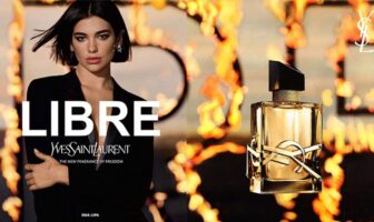 pub du parfum Libre de Yves Saint Laurent avec Dua Lipa