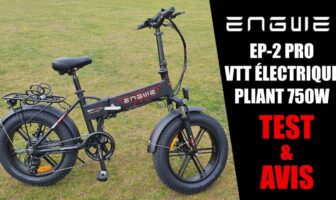 Vélo électrique Engwe EP-2 PRO : test et avis du fat bike pliant