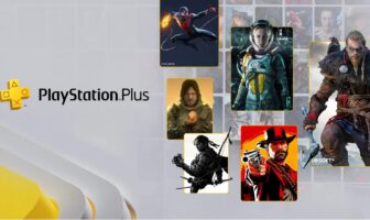 Affiche montrant des jeux sur PlayStation Plus